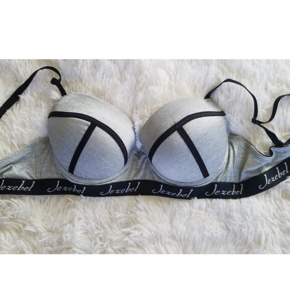 Grey bra